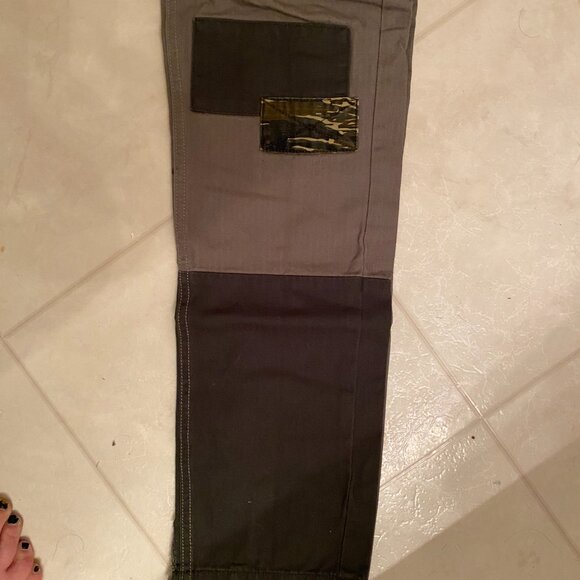 patchwork cargo pants slim - Picture 6 of 9